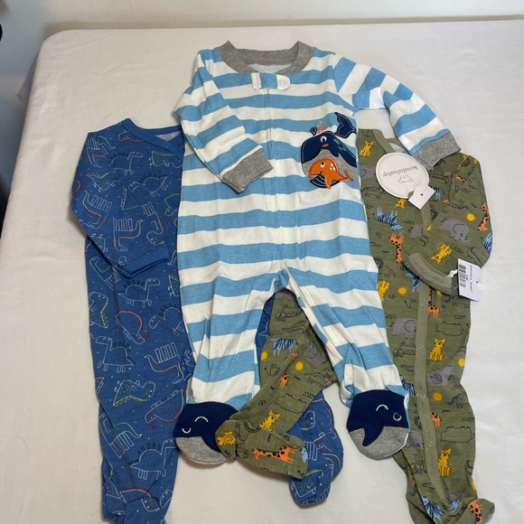 Bundle of 3 Animal‎ Print Kids Pajama - Picture 1 of 4